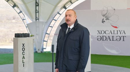 President of Azerbaijan: Unfortunately, our call for “Justice for Khojaly!” has fallen on deaf ears