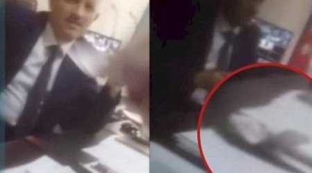 Rüşvət alan direktor işindən azad edilib - Video