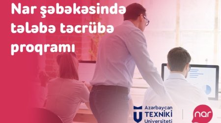 Gənc telekom mütəxəssisləri “Nar” şəbəkəsində təcrübə keçir