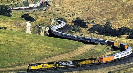 Modernləşdirilən Bakı-Tbilisi-Qars dəmir yolu xətti yekunlaşır - ADY