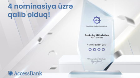 AccessBank 4 nominasiya üzrə qalib olub