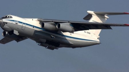 В России потерпел крушение военно-транспортный самолет Ил-76