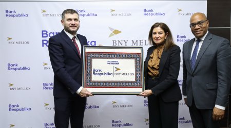 Bank Respublika və Bank of New York Mellon rəhbərliyi arasında görüş keçirilib