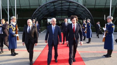 Завершился официальный визит премьер-министра Грузии в Азербайджан