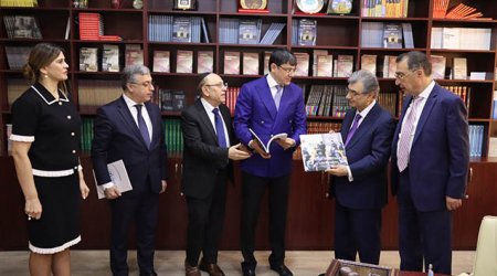 Fuad Muradov Boris Kandovla görüşüb