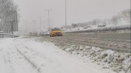 Türkiyədə güclü qar yağıb,məktəblər bağlanıb