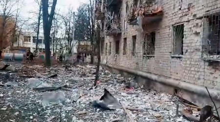 Российские войска обстреляли Харьков, есть погибший и раненые