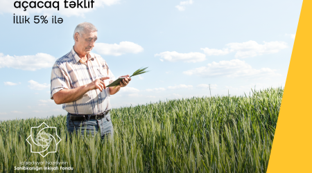 İllik cəmi 5% kredit ilə biznesinizə parlaq dəstək