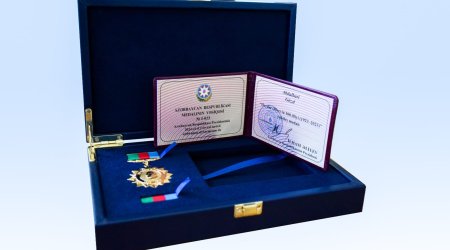 Abdolbari Gozal “Heydər Əliyevin 100 illiyi (1923-2023)” yubiley medalı ilə təltif olunub