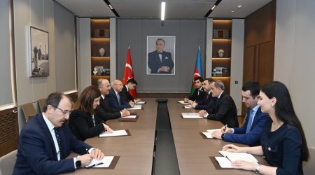 Ceyhun Bayramov Mövlud Çavuşoğlu ilə regional vəziyyəti müzakirə edib