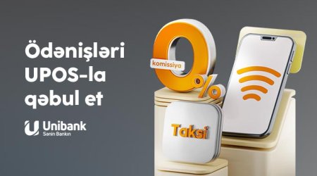 Unibank taksi sürücüləri üçün xüsusi kampaniya keçirir