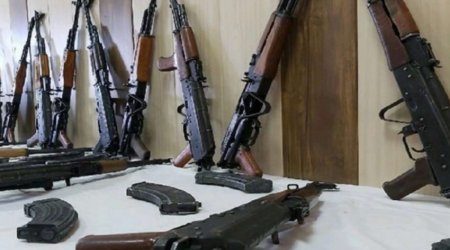 В Ханкенди обнаружены оружие и боеприпасы