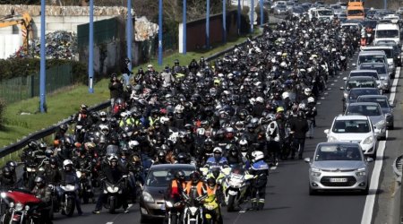 Во Франции мотоциклисты готовят масштабную акцию протеста