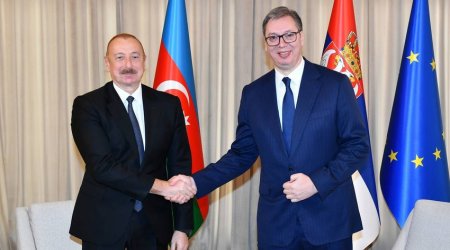 Aleksandar Vucic calls President Ilham Aliyev
