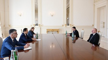 Prezident Asiyada Qarşılıqlı Fəaliyyət və Etimad Tədbirləri üzrə Müşavirənin Baş katibini qəbul edib