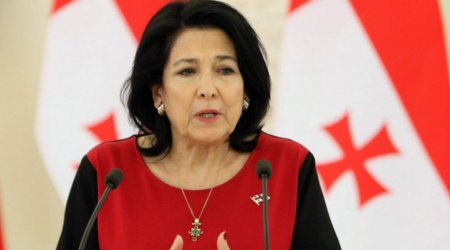 Gürcüstan Prezidenti “Xarici təsirin şəffaflığı haqqında” qanuna veto qoyacağını açıqlayıb