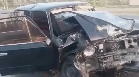 На автомагистрали Нахчыван-Шахбуз столкнулись два автомобиля, есть пострадавший