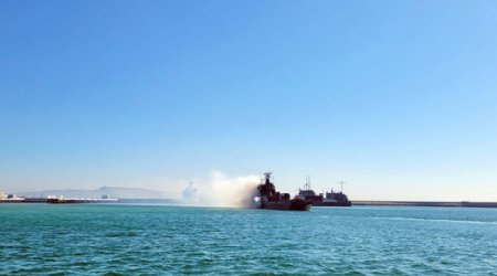 Учения ВМС и ВВС Азербайджана