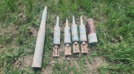В Губадлы обнаружены артиллерийские снаряды