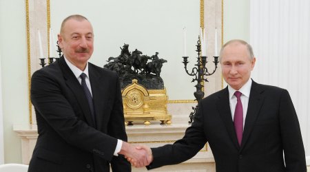 Putin və Əliyev Qarabağdan çıxan sülhməramlıların missiyasının başa çatmasını müzakirə edəcək