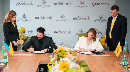 Yelo Bank ilə Azərbaycan Dövlət Akademik Opera və Balet Teatrı arasında müqavilə imzalanıb