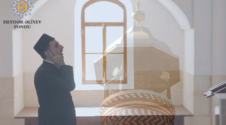 Ağdam məscidində 32 il sonra ilk azan səslənib