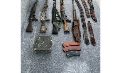В Зангилане обнаружены оружие и боеприпасы