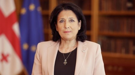 Президент Грузии поддержала протестующих в Тбилиси