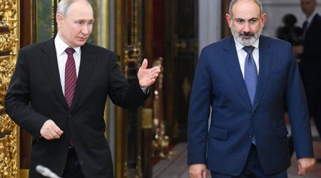 Putin Paşinyanla görüşəcək