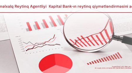 Moody’s Beynəlxalq Reytinq Agentliyi Kapital Bank-ın reytinq qiymətləndirməsini açıqlayıb