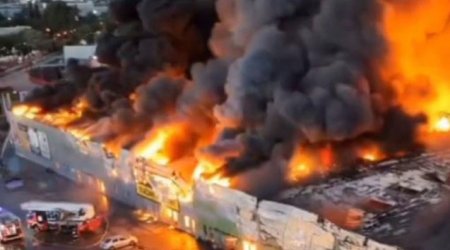 В столице Польши вспыхнул крупный пожар