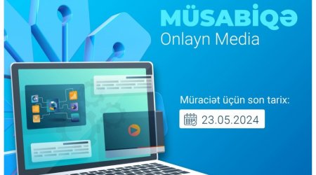 MEDİA onlayn media subyektlərinə dəstək üçün müsabiqə elan edib