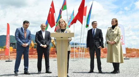 Coca-Cola zavodu 68 milyon dəyəri olan şirkətin təməlini qoyulub