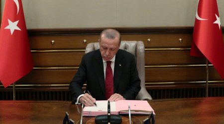 Ərdoğan Azərbaycanla bağlı mühüm sənədi təsdiqlədi