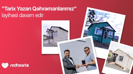 The Red Hearts Foundation’s project to provide individual housing for the families of martyrs and veterans continues