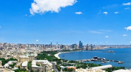 Завтра в Баку воздух прогреется до 27 градусов