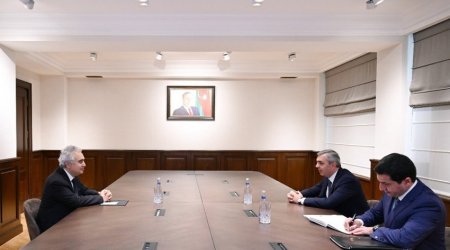 Samir Nuriyev Fatih Birolla görüşüb
