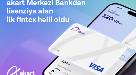 “akart” Mərkəzi Bankdan lisenziya alan ilk fintex həlli oldu