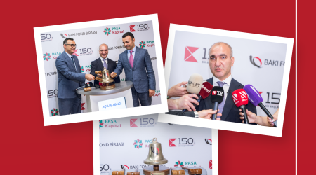 Kapital Bank's manat bonds presented to the market with “Opening Bell” at the Baku Stock Exchange