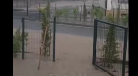 Сель нанес ущерб жилым кварталам в Лачыне