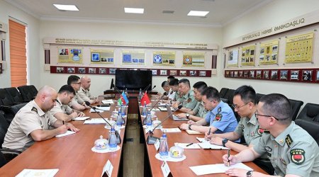 Китайская делегация обсудила в Баку перспективы развития военного сотрудничества