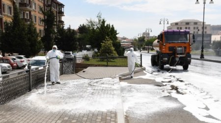 В Баку проведен очередной общегородской субботник