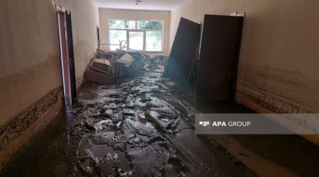 Стихийное бедствие повредило семь школ на юге Азербайджана