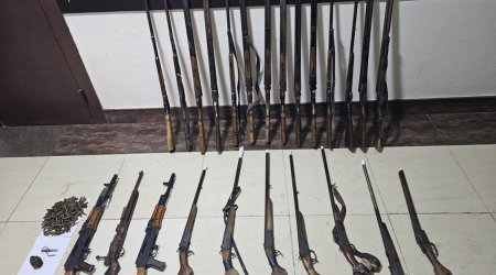 В Имишли обнаружены оружие и боеприпасы