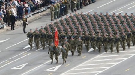 Ermənistan Minskdə parada qatılmayıb, Azərbaycan isə iştirak edib