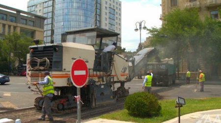 Движение транспорта на улице Микаила Мушфига в Баку будет ограничено