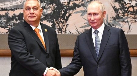 Putinlə Orban görüşüb - Video - Yenilənib