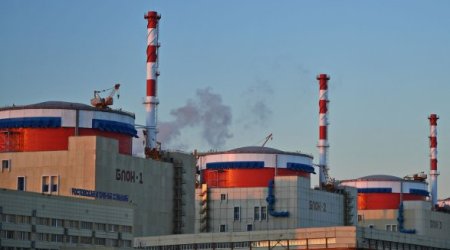 Rusiyanın ən böyük atom elektrik stansiyası dayanıb