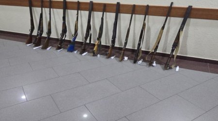 МВД: У жителей Габалы изъято 12 ружей