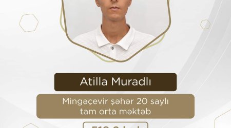 Qarabağ Univetsitetinin ilk tələbəsi Atilla Muradlı olub